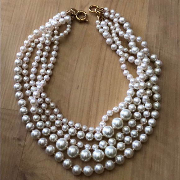 5 Strand Pearl necklace from J.Crew - Picture 4 of 4